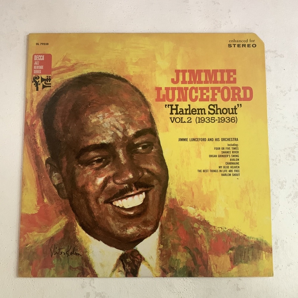 Jimmie Lunceford - Harlem Shout Vol.2 (1935-1936) LP - Decca DL 79238 VG+